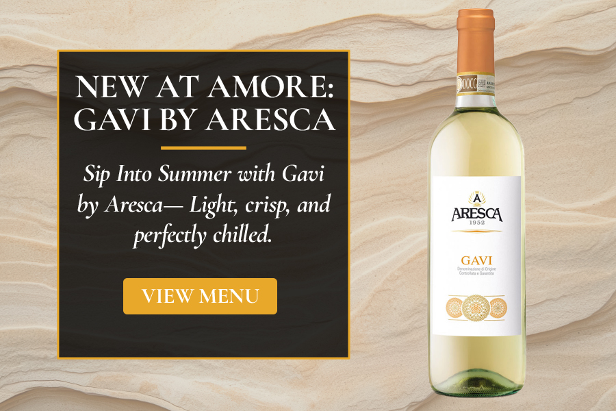 New on the wine list: Gavi by Aresca.
